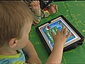 Nursery using iPads to teach