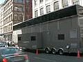 Will Smith’s Trailer Towed In New York City