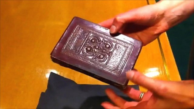 Europe’s oldest book,  the St Cuthbert Gospel.