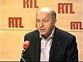 Laurent Fabius sur RTL : &quot;Les aménagements au projet de réforme des retraites sont insuffisants&quot; (09/09/10)