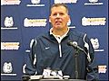 Coach Randy Edsall Talks About UConn’s Loss To W. Virginia