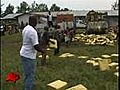 Displaced People In Congo Receive Aid