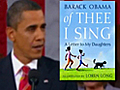 Obama,  now an author of a children’s book