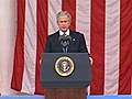 President Bush Commemorates Memorial Day at Arlington National Cemetery