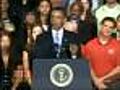 Obama Speaks In Louisiana Following Vacation