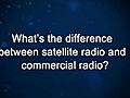 Curiosity: Hugh Panero: Satellite Radio vs. Commercial Radio