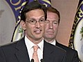 Rep. Cantor – the face of the opposition?