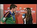 Casillas Kisses Girl