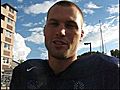 UConn quarterback Tyler Lorenzen