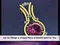 Las Vegas Jeweler - Custom Designed Gemstone Pendant - Satow Goldsmiths