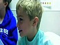 Drunk 7 year-old - tripping on pre-op drugs.