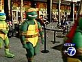 VIDEO: Ninja Turtle mania