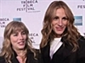 Julia Roberts at Tribeca with sister