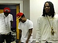 Travis Porter And Waka Flocka In The Studio Betting On Basketball!