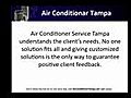 Getting Excellent Air Conditioner Service in Tampa