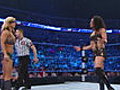 AJ & Kaitlyn vs. Tamina & Alicia Fox