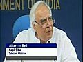 DoT to set up equipment testing facility: Kapil Sibal