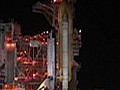 Timelapse:  Shuttle Atlantis rolls to launchpad