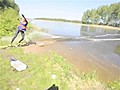Perfect Water Ski Crash
