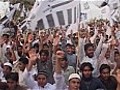 Rally in Pakistan for Osama bin Laden