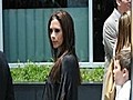 Victoria Beckham Shows Off Baby Bump