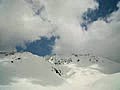 雲流れる立山