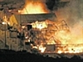 Christmas Island burned in protests