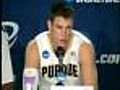 Purdue University Big Ten Postgame