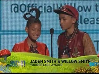 Willow and Jaden Smith win at BET Awards