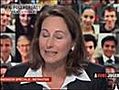 Segolene Royal sur les retraites [ITW] AVDJ 090910