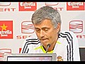 Mourinho on Real Madrid in the Copa del Rey final