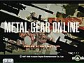 Metal Gear Solid Online-Setting up an Account