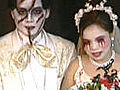 Bizarre Halloween Wedding