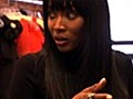 Meeting Naomi Campbell