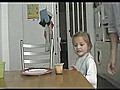 Cruel Dad Tricks Daughter