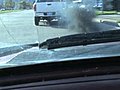 FUNNY Cummins diesel smoke out!