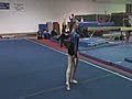 Gymnastics landing fail