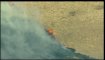 Raw Video: Altamont Pass Grass Fire Burns Near Tracy