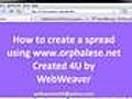 How To Create a Tarot Spread Using Orphalese