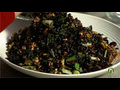 How to make wild rice salad with cranberries and pecans