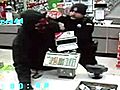 Raw Video: Officer Foils 2nd Robbery