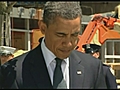 Obama lays wreath in New York