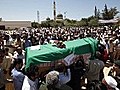 Libyer beerdigen Opfer des Nato-Luftangriffs