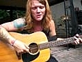 Aaron Gillespie warped tour 09 atl Dirty and left out acoustic