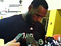 LeBron James talks Game 3