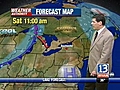 VIDEO: 13WHAM Weather Authority Forecast - April 10,  2010