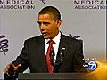 Obama addresses AMA in Chicago