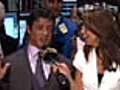 &#039;Expendables&#039; Stars Visit Wall Street