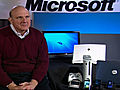 Ballmer on Windows 7,  economy, Google