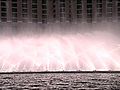 Bellagio fountains dance to &#039;Rain&#039;